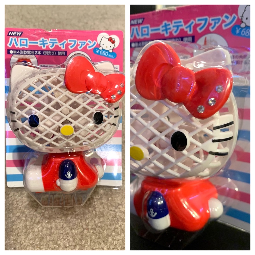 **Rare** Hello Kitty Fan